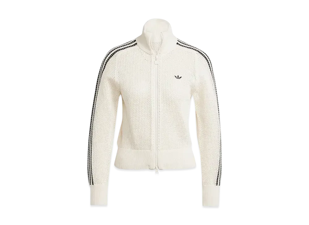 adidas Originals Premium Crochet Track Top "Wonder White"