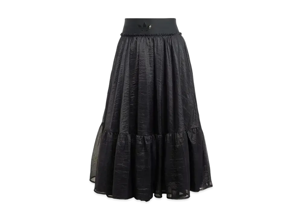 adidas Waistband Tulle Maxi Skirt "Black"