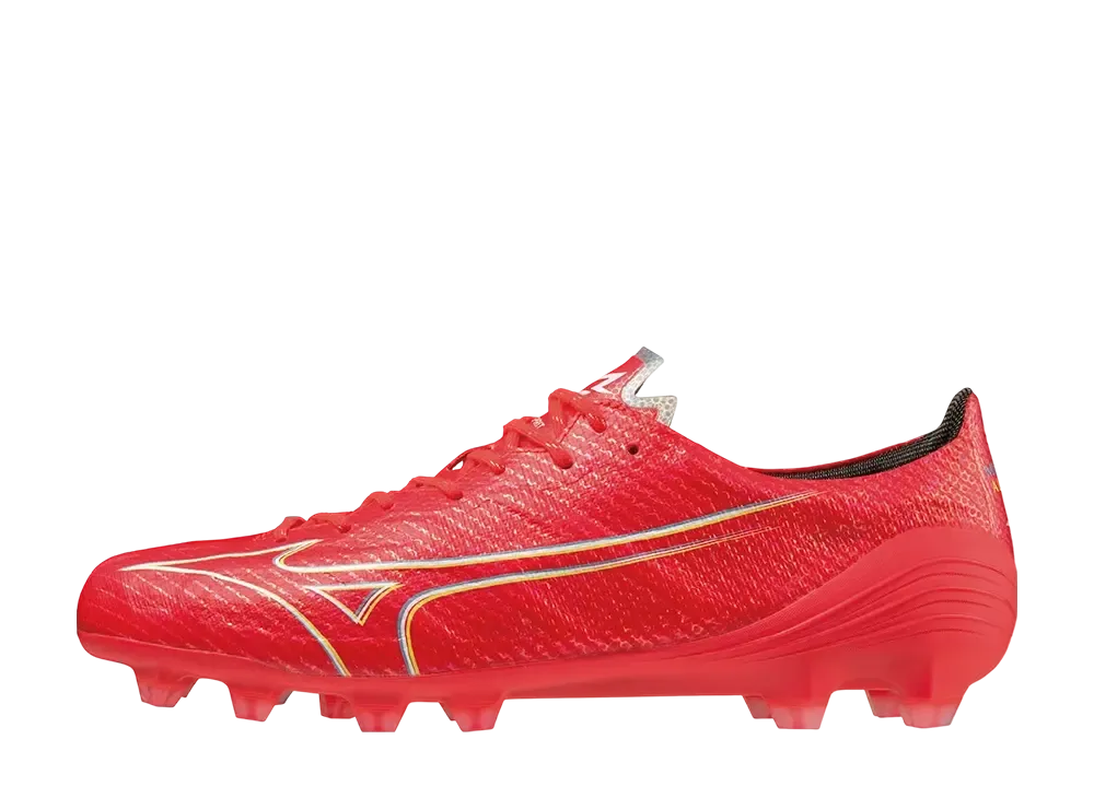 ミズノ アルファ ジャパン "フェアリーコーラル/ホワイト/ボルト"