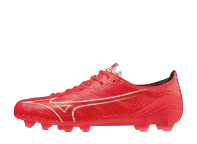 ミズノ アルファ ジャパン "フェアリーコーラル/ホワイト/ボルト"