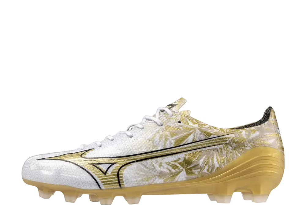 ミズノ アルファ プロ "ホワイト/ゴールド/ブラック"