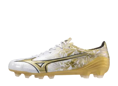 ミズノ アルファ プロ "ホワイト/ゴールド/ブラック"