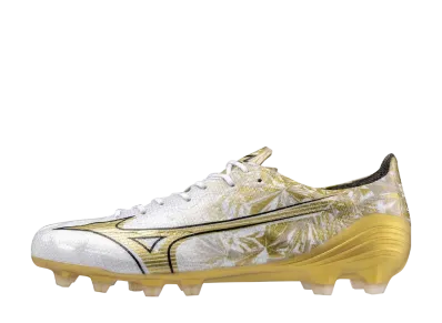 ミズノ アルファ エリート "ホワイト/ゴールド/ブラック"