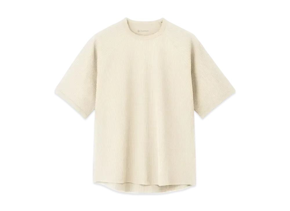 Goldwin Waffle Light T-shirt (Unisex) "Ivory"