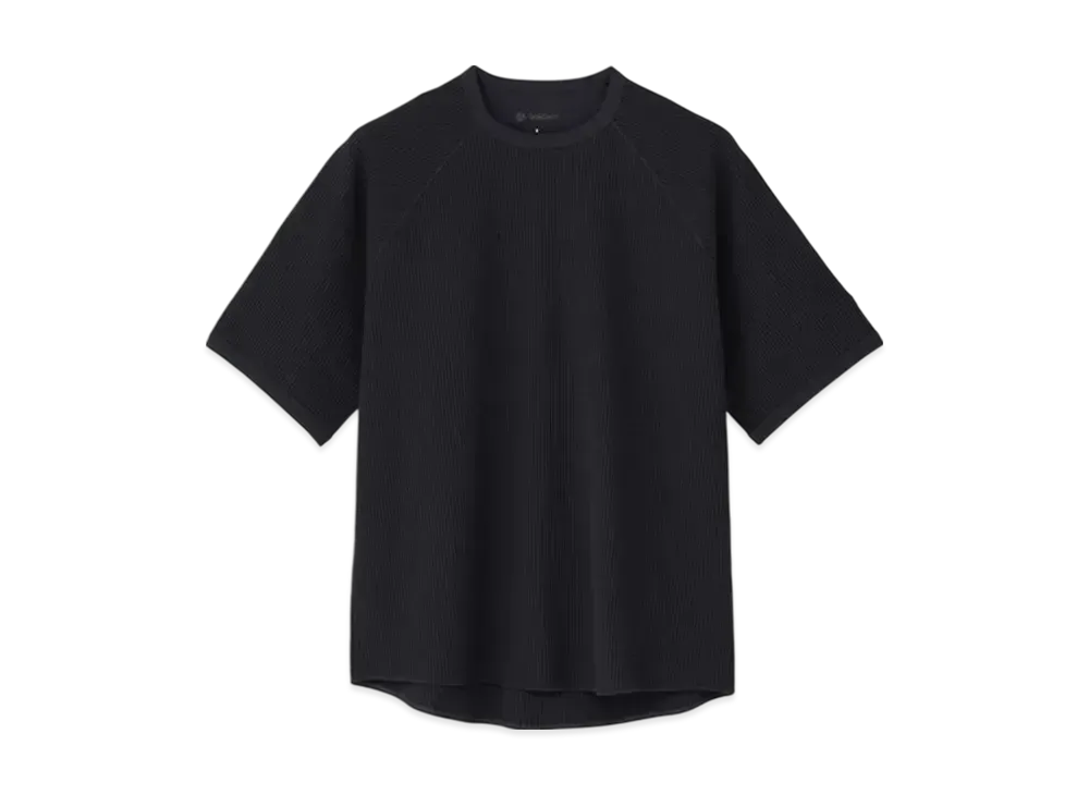 Goldwin Waffle Light T-shirt (Unisex) "Black"