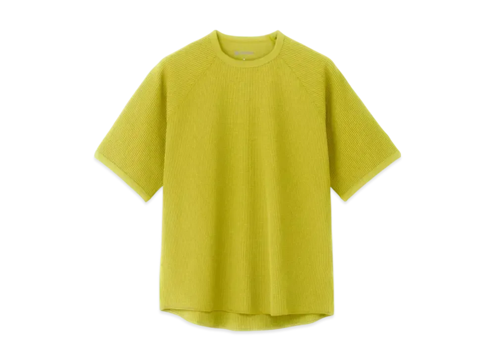 Goldwin Waffle Light T-shirt (Unisex) "Honey Olive"