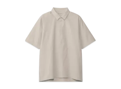 Goldwin All Direction Light Hike Short Sleeve Shirt (Unisex) "Snow Gray"