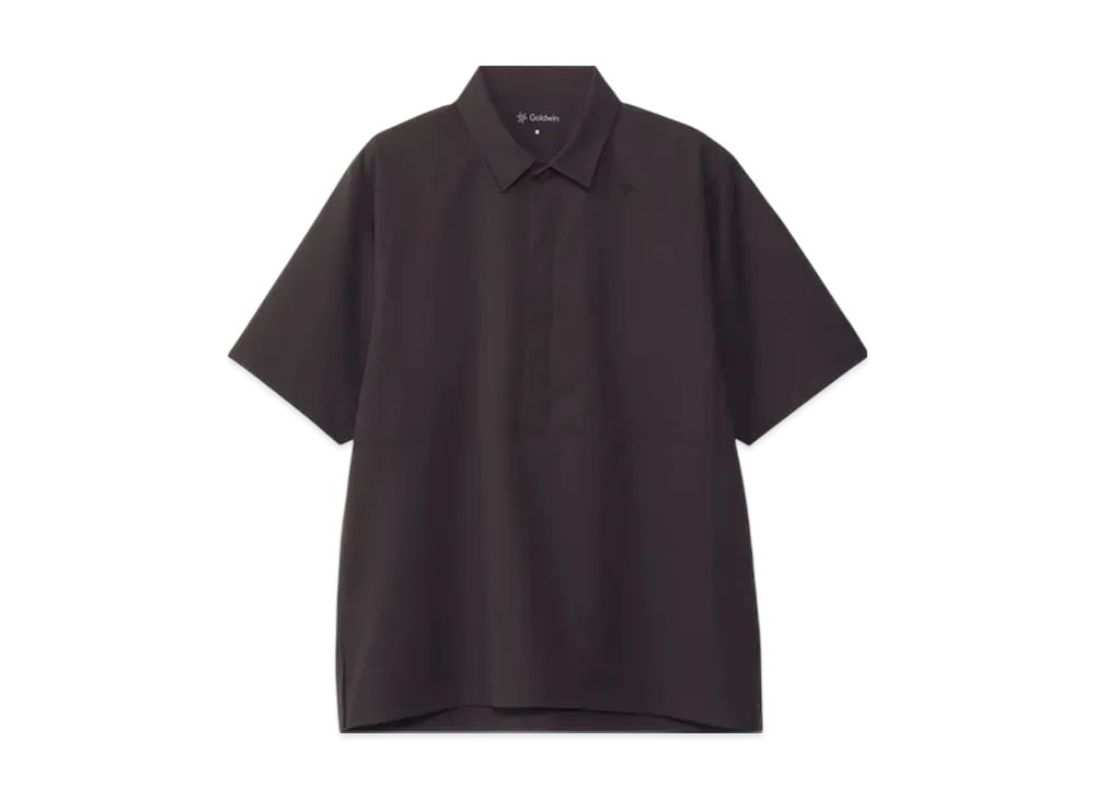 Goldwin All Direction Light Hike Short Sleeve Shirt (Unisex) "Black"