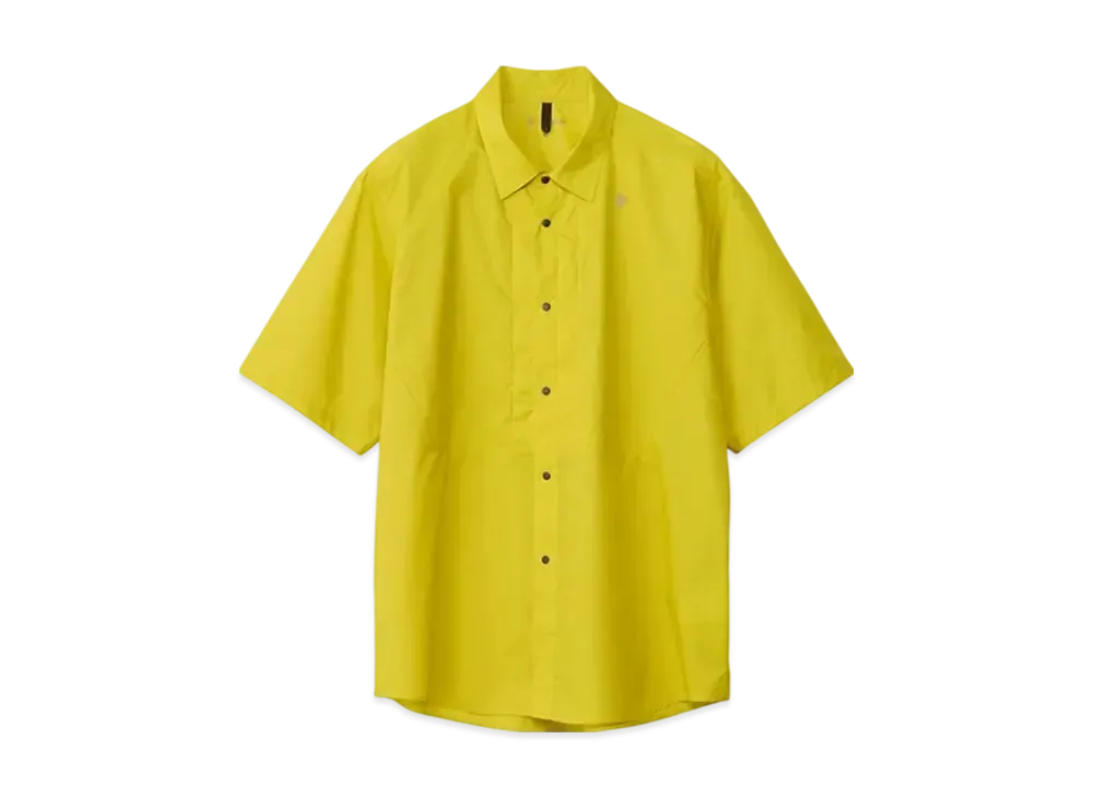 Goldwin Pertex Equilibrium Short Sleeve Wind Shirt (Unisex) "Citronell"