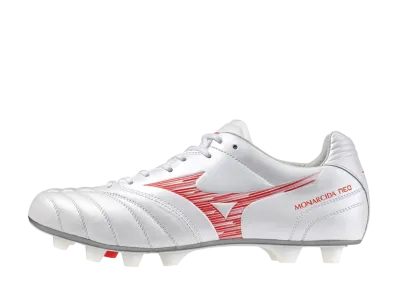 ミズノ モナルシーダネオ3 ワイド エリート "スーパーホワイトパール/レッド"