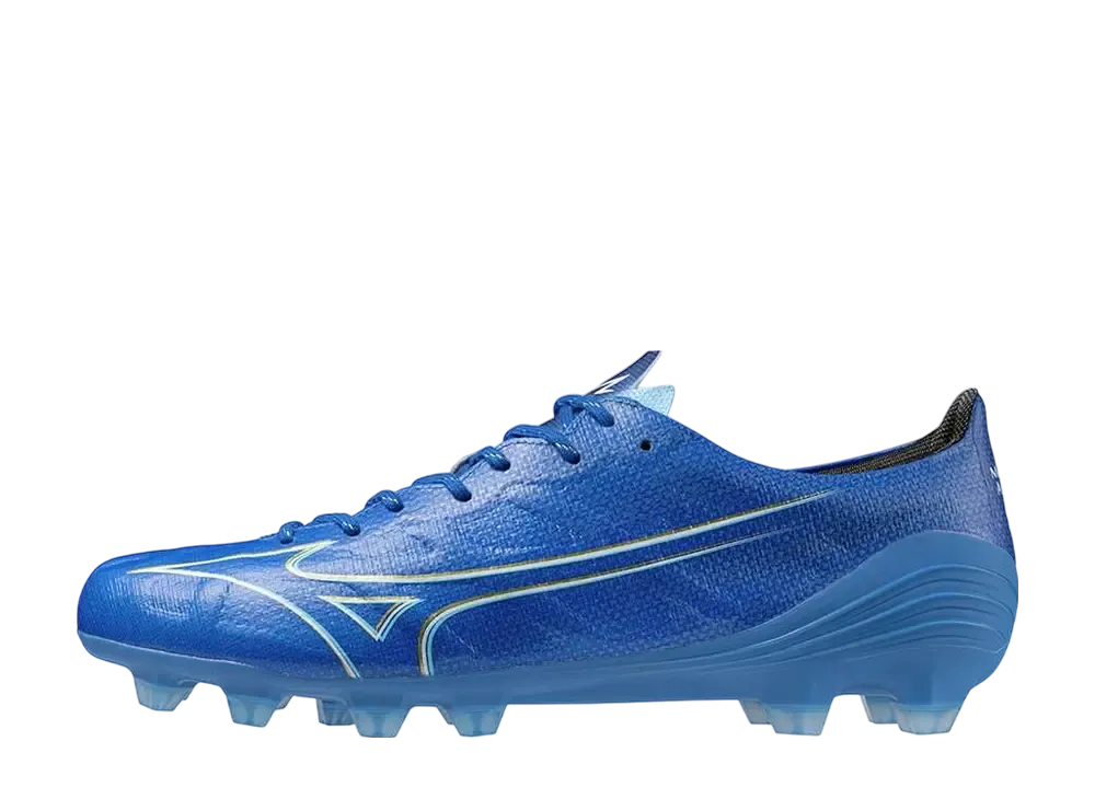 ミズノ アルファ プロ "レーザーブルー/ホワイト/ゴールド"