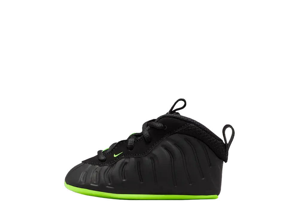 Nike Crib Bootie Air Foamposite One "Black/Volt"