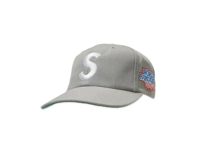 Supreme World Famous S Logo 6-Panel "Grey"