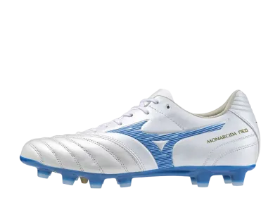 ミズノ モナルシーダネオ3 ワイド プロ "スーパーホワイトパール/レーザーブルー"