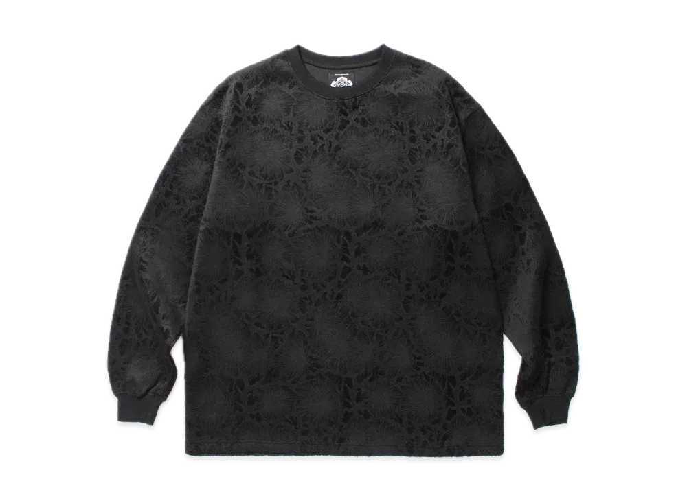 APHRODITEGANG Gakkin x Budspool Shoen Zumi Velour L/S T-shirt "Black"