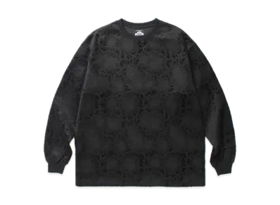 APHRODITEGANG Gakkin x Budspool Shoen Zumi Velour L/S T-shirt "Black"