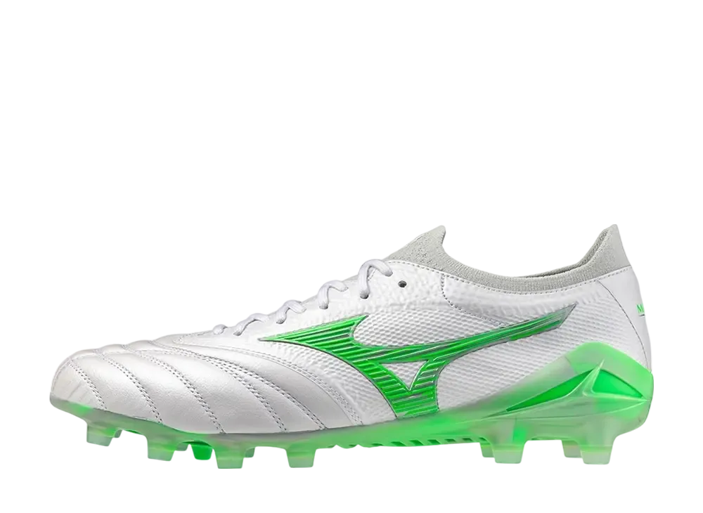 ミズノ モナルシーダネオ4 ベータ ジャパン "スーパーホワイトパール/ネオングリーン"