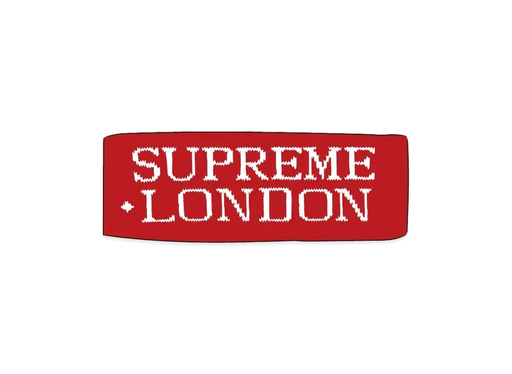 Supreme International Headband "Red"