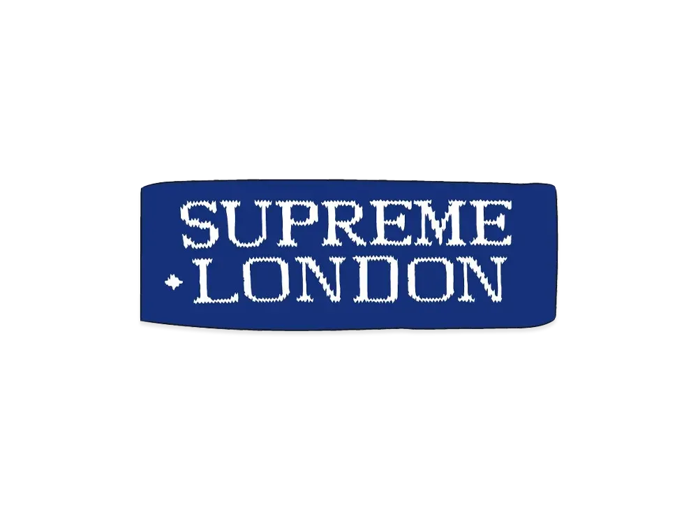 Supreme International Headband "Blue"