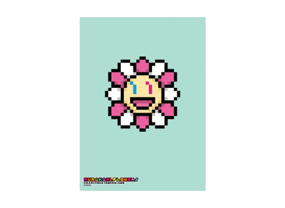 Flower キャラ 108フラワーズ Revised】TRADING CARD SLEEVE「笑顔の女の子」DOT
