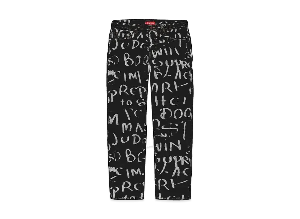 Supreme Black Ark Regular Jean 