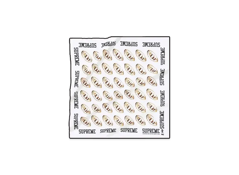 Supreme x M.O.P. Bandana "White"