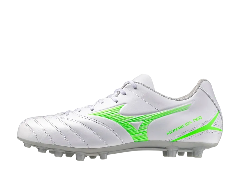 ミズノ モナルシーダネオ3 セレクト MG "ホワイト/ネオングリーン"
