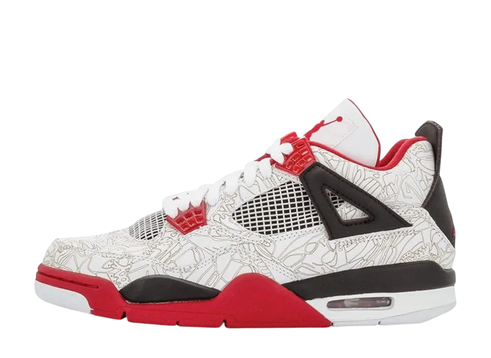 ナイキ エアジョーダン4 レトロ "ホワイト レーサー"