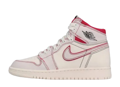Nike GS Air Jordan 1 Retro High "Phantom/Gym Red"