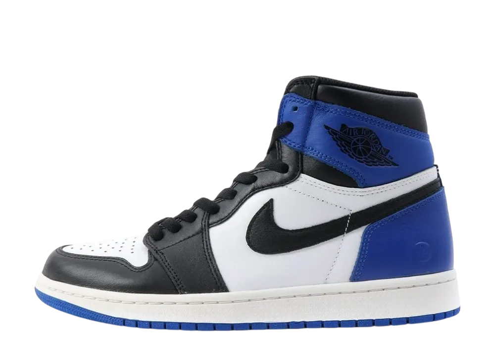 fragment design × Nike Air Jordan 1 Retro High OG "Black/Sport Royal/White"