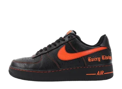 VLONE × Nike Air Force 1 Low "Black/Orange Blaze"