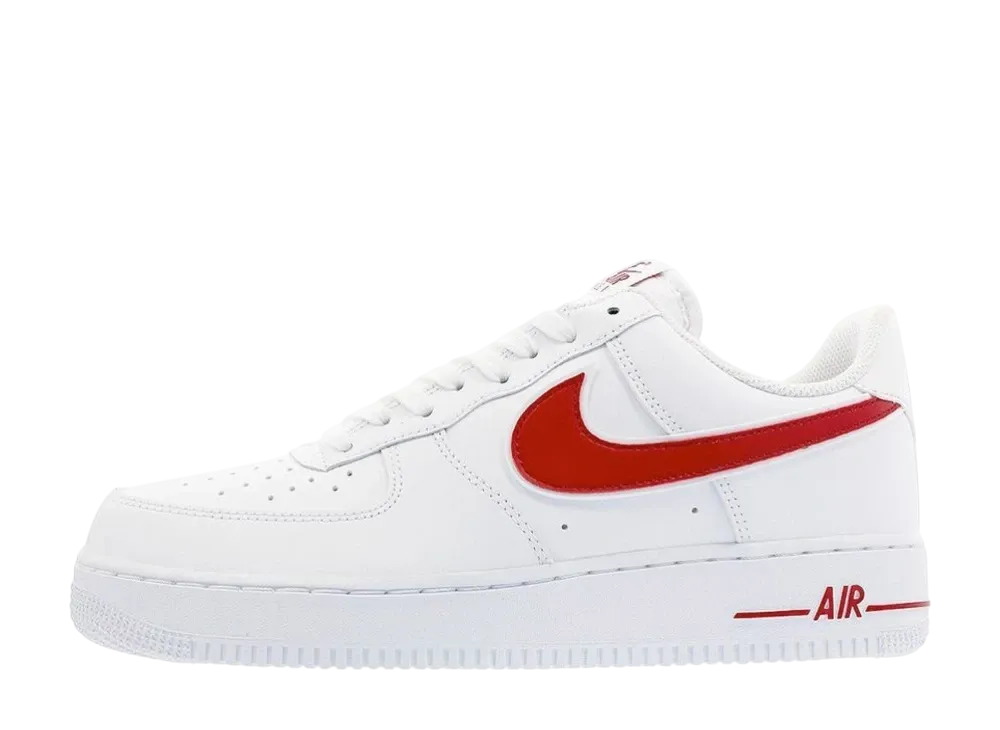 Nike Air Force 1 Low "White/Gym Red"