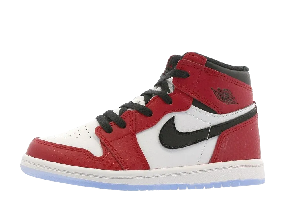 ナイキ エアジョーダン1 ハイ スパイダーマン "オリジンストーリー"(キッズ)