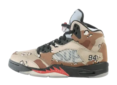 Supreme × Nike Air Jordan 5 Retro "Desert Camo"