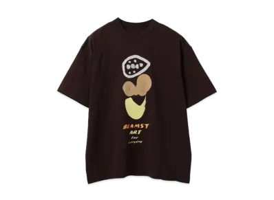 BEAMS Mayumi Yamase / Art For Everyday T-Shirt "Brown"