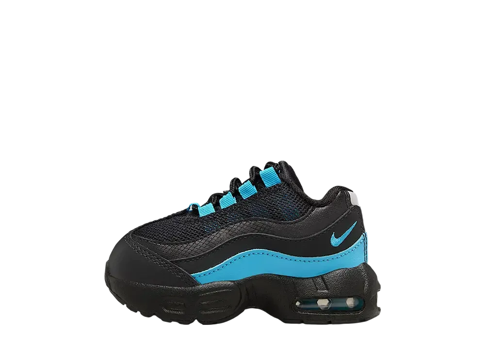 ナイキ TD エアマックス95 リクラフト "ブラック/バルティックブルー" (キッズ)