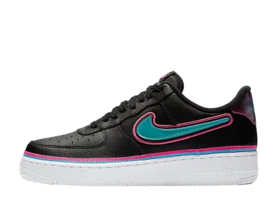 NBA × Nike Air Force 1 Low '07 LV8 Sport "Miami Vice/South Beach"