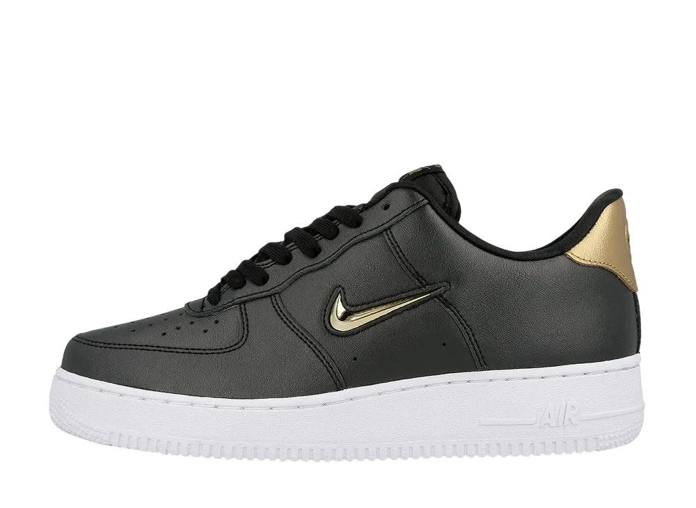 Nike Air Force 1 Low "Jewel Black/Metallic Gold"