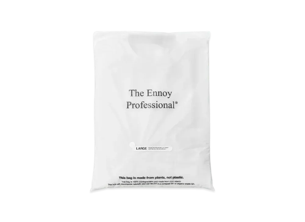 ENNOY Pocket & Crew 2Pack LS T-Shirt "White"