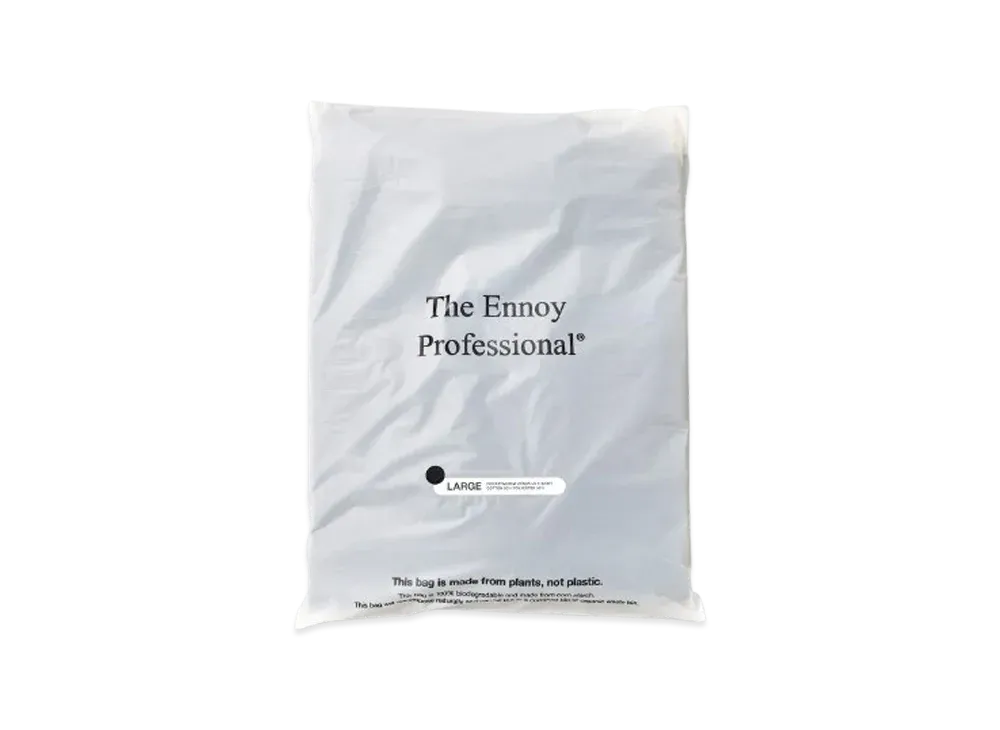 ENNOY Pocket & Crew 2Pack LS T-Shirt "Black" SS25BRENCT07AM