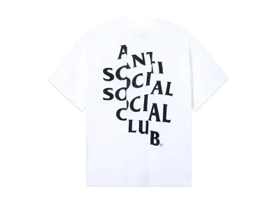 ANTI SOCIAL SOCIAL CLUB Sliced Mind Games Tee "White"