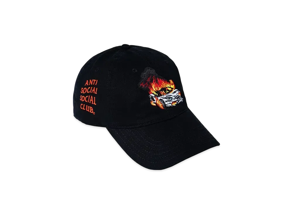 ANTI SOCIAL SOCIAL CLUB Burnout Cap "Black"