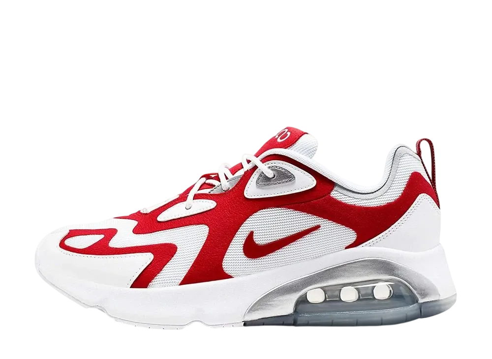 Nike Air Max 200 "White/University Red"