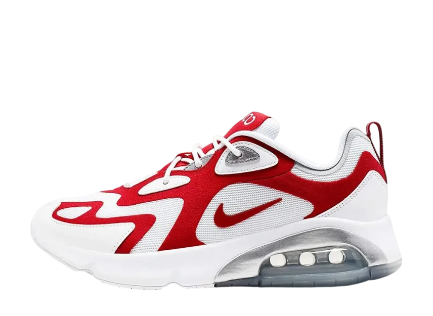 ナイキ エアマックス200 "ホワイト/ユニバーシティレッド"