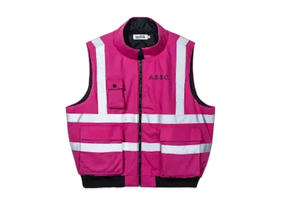 ANTI SOCIAL SOCIAL CLUB Hi-Vis Work Vest "Neon Pink"