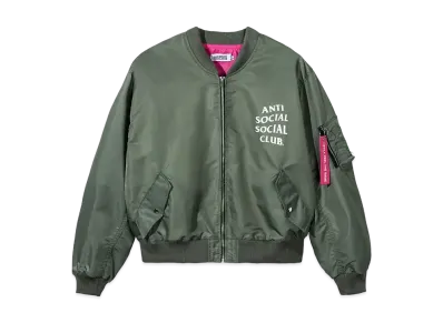 ANTI SOCIAL SOCIAL CLUB Alpha Industries x ASSC MA1 Jacket ANTI SOCIAL SOCIAL CLUB Alpha Industries x ASSC MA1 Jacket