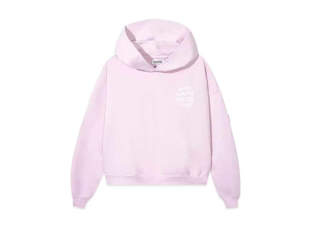 ANTI SOCIAL SOCIAL CLUB Cozy Hoodie Oversized "Pale Pink"