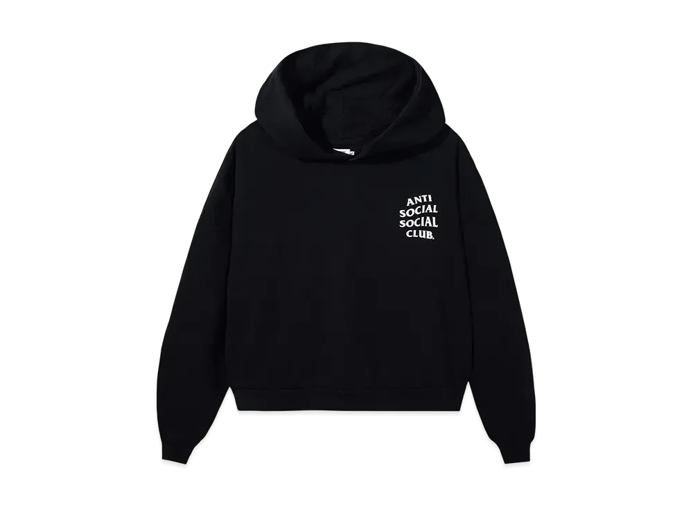 ANTI SOCIAL SOCIAL CLUB Cozy Hoodie Oversized "Black"