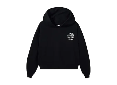 ANTI SOCIAL SOCIAL CLUB Cozy Hoodie Oversized "Black"
