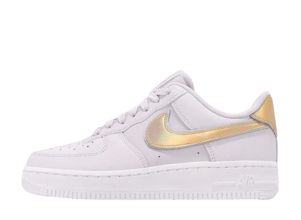 Nike Women's Air Force 1 Low "Metallic Platinum/Metallic Gold"